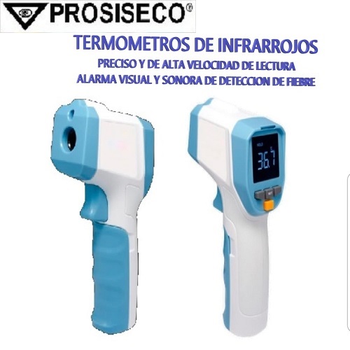 Termometros por infrarrojos de deteccion de fiebre